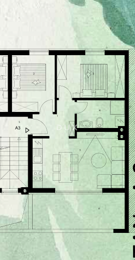ISTRIA, POLA - Appartamento in un nuovo edificio, posizione frequente