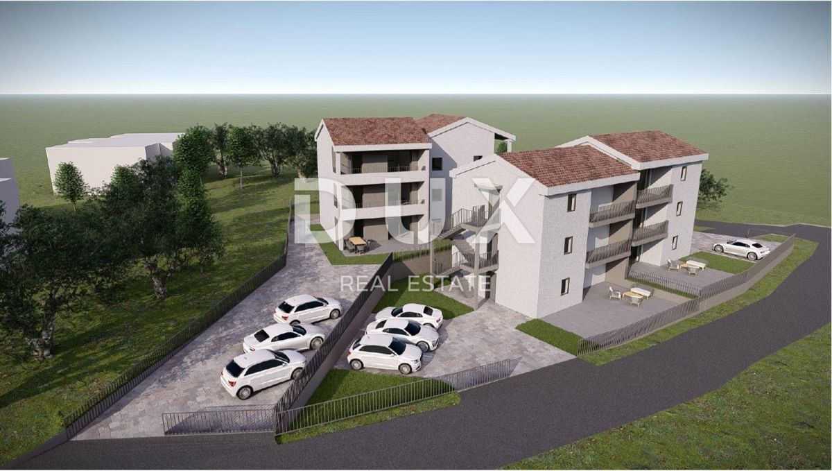 ISOLA DI KRK, ČIŽIĆI - Appartamenti moderni in un nuovo edificio