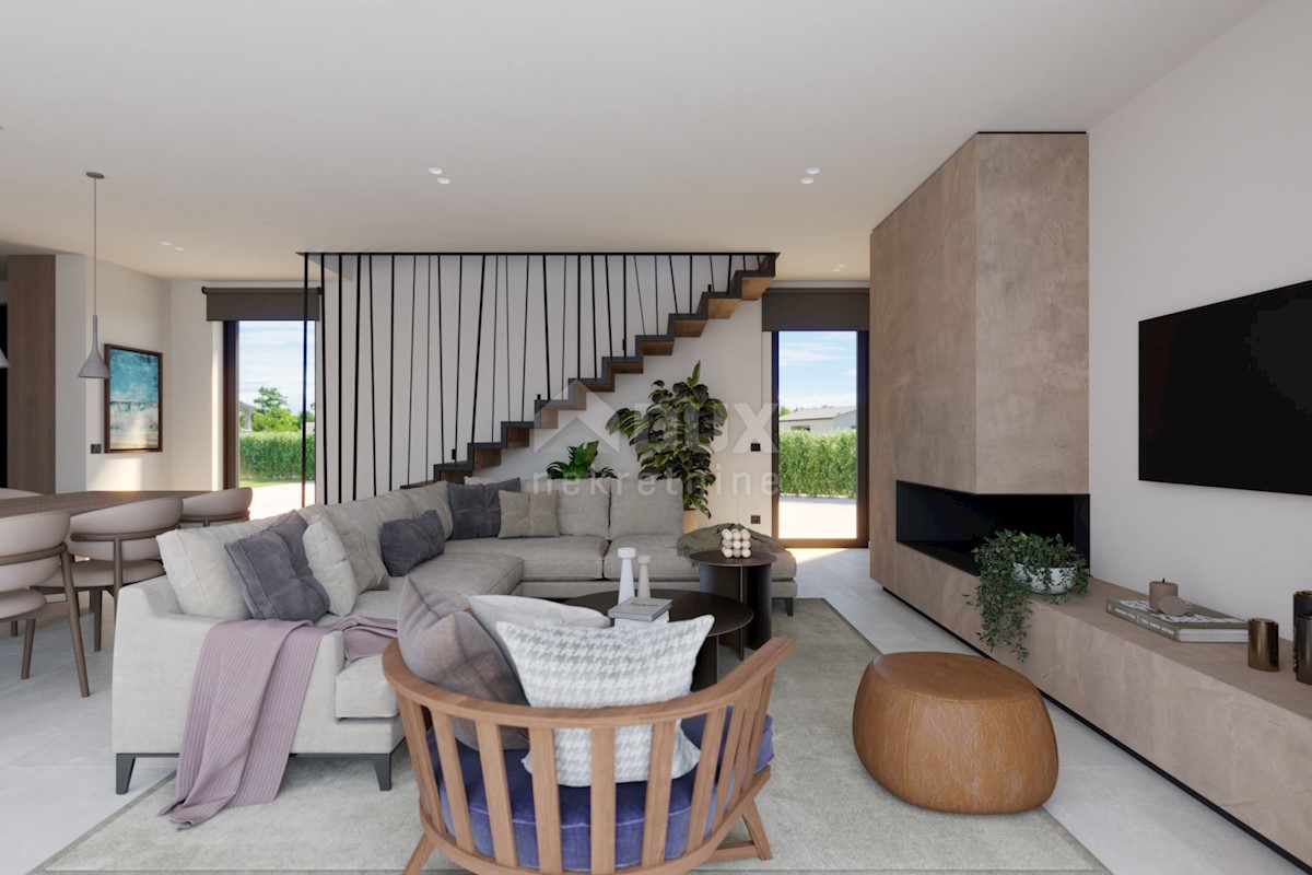 ISTRIA, PARENZO (dintorni) - Villa moderna in costruzione con vista mare