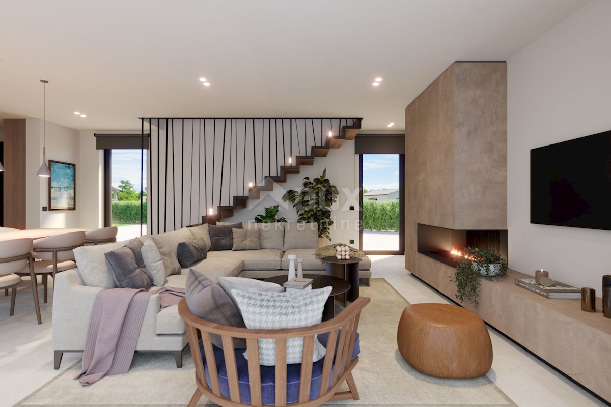 ISTRIA, PARENZO (dintorni) - Villa moderna in costruzione con vista mare