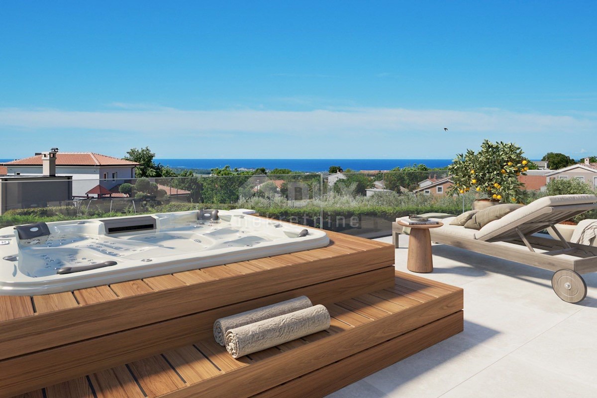 ISTRIA, PARENZO (dintorni) - Villa moderna in costruzione con vista mare
