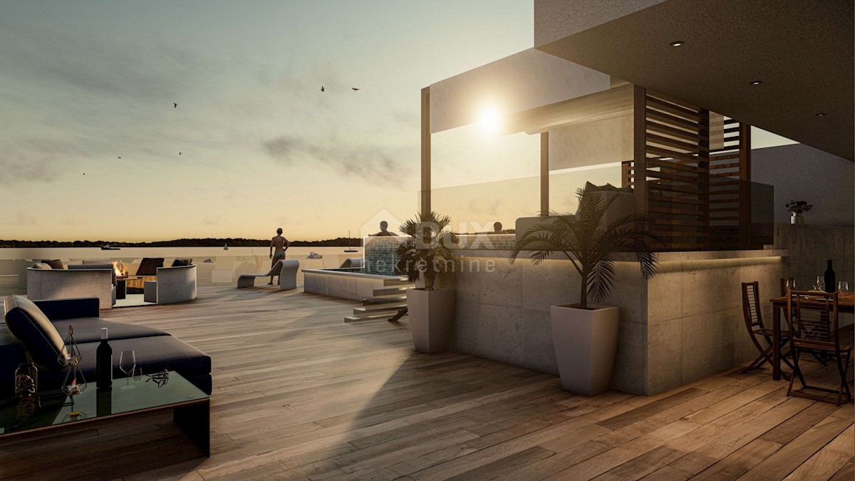 ZADAR, KOŽINO - Lussuoso appartamento con terrazza in una villa urbana S3