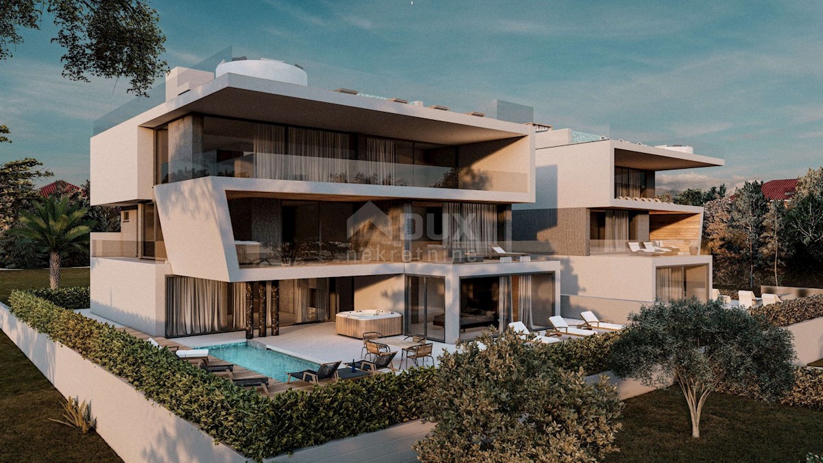 ZADAR, KOŽINO - Lussuoso appartamento con terrazza in una villa urbana S3