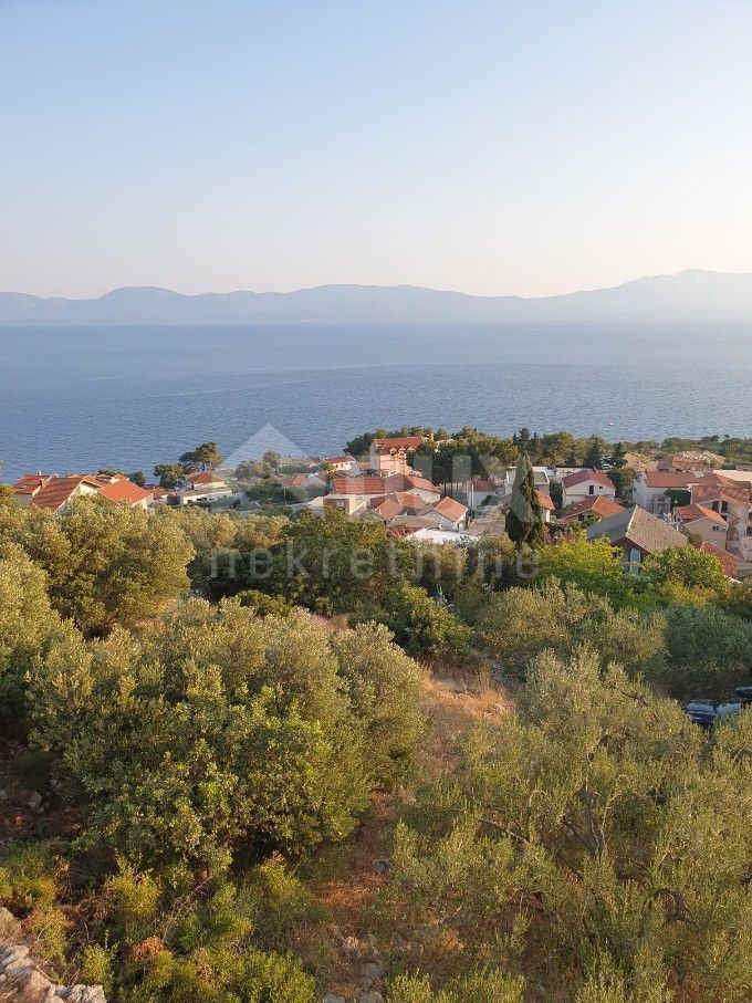 GRADAC, PODACA - terreno con una vista eccezionale sul mare