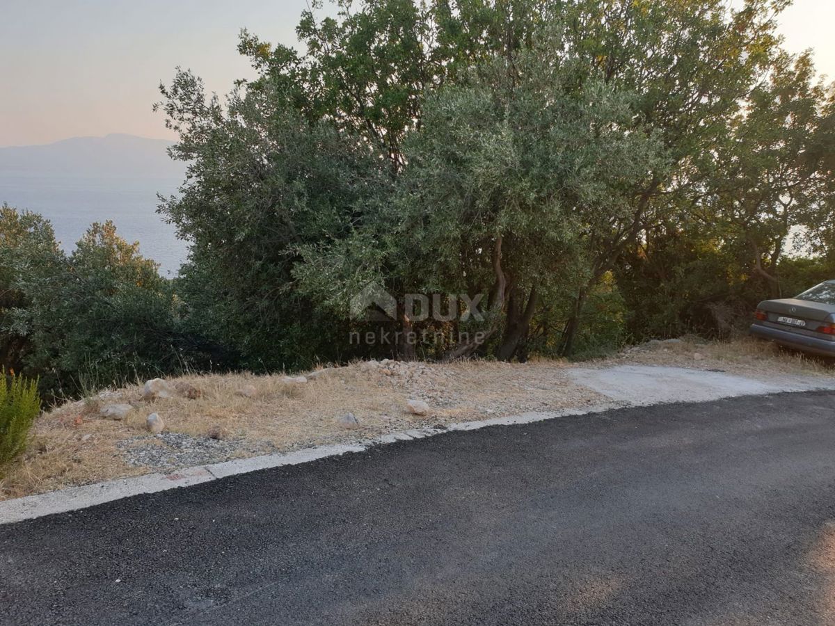 GRADAC, PODACA - terreno con una vista eccezionale sul mare