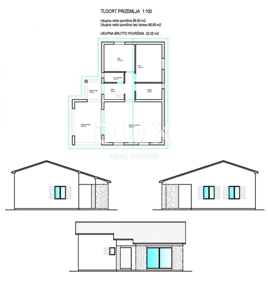 Terreno Labin, 1.200m2