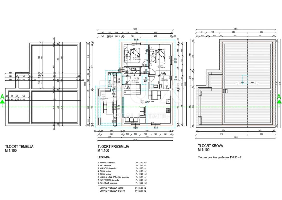 Terreno Labin, 1.200m2