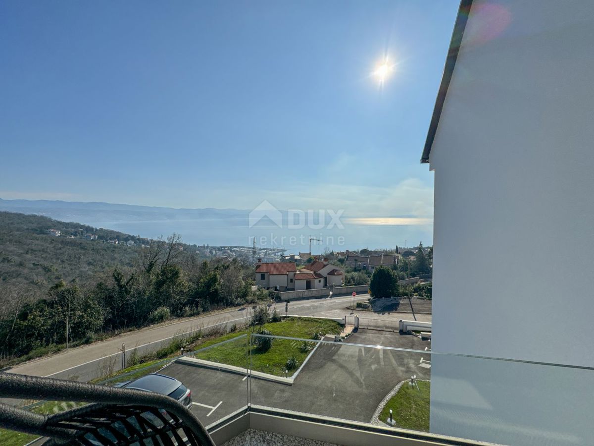 OPATIJA, IČIĆI - un appartamento splendidamente arredato con vista panoramica sul mare e balcone vicino al mare