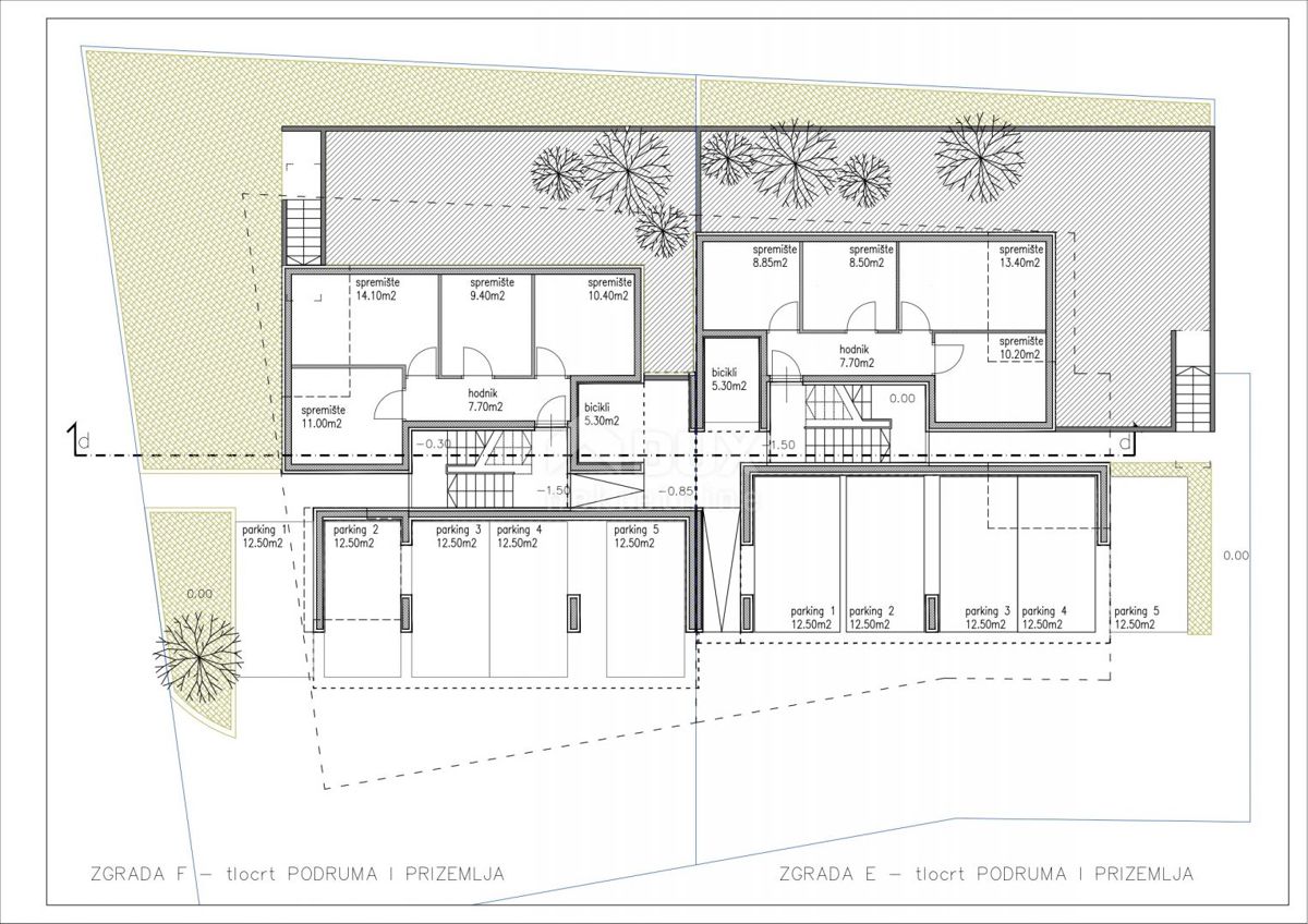 Appartamento Umag, 45,35m2