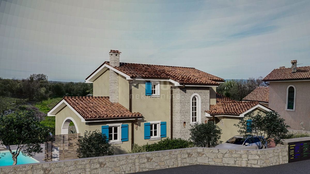 ISOLA DI KRK, LINARDIĆI - Villa mediterranea con piscina 