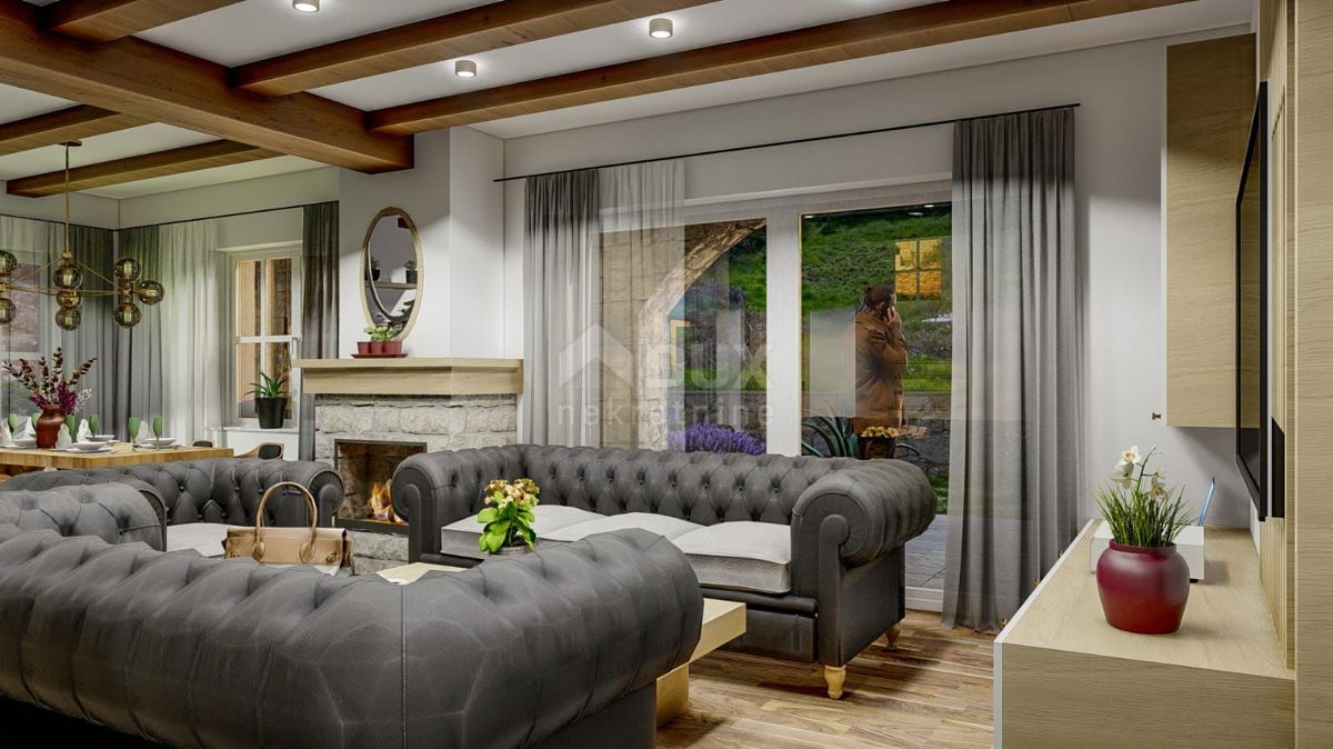 ISOLA DI KRK, LINARDIĆI - Villa mediterranea con piscina 