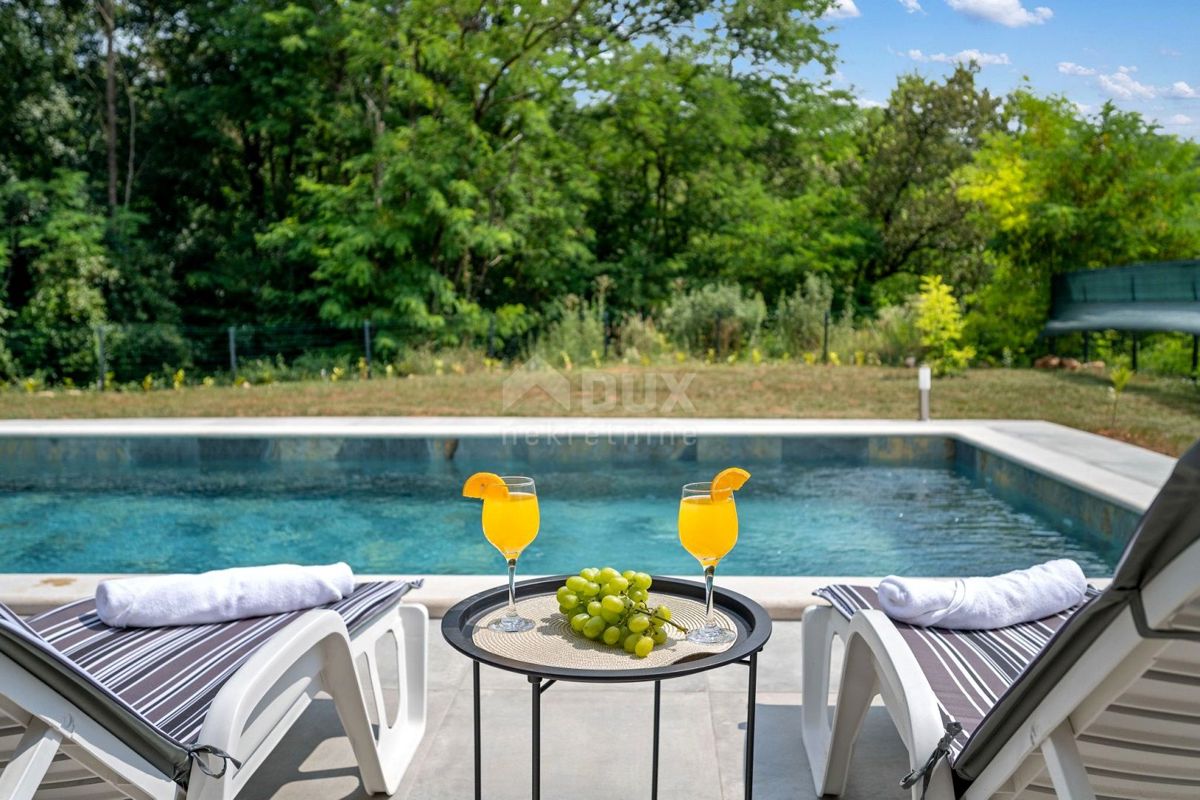 ISTRIA, LABIN - Casa con piscina ai margini del paese