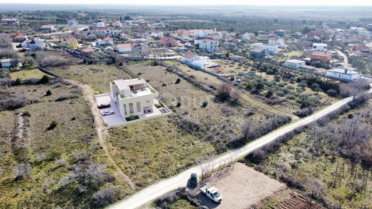 ZADAR, VRSI - Appartamento unico con piscina sulla terrazza sul tetto e bellissima vista sul mare! Opportunità! S3