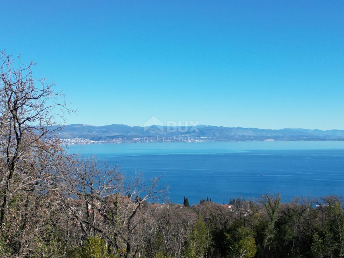 OPATIJA, LOVRAN, IKA - villa 230 m2 con vista panoramica sul mare e piscina + giardino paesaggistico 930 m2!!! OPPORTUNITÀ!!!