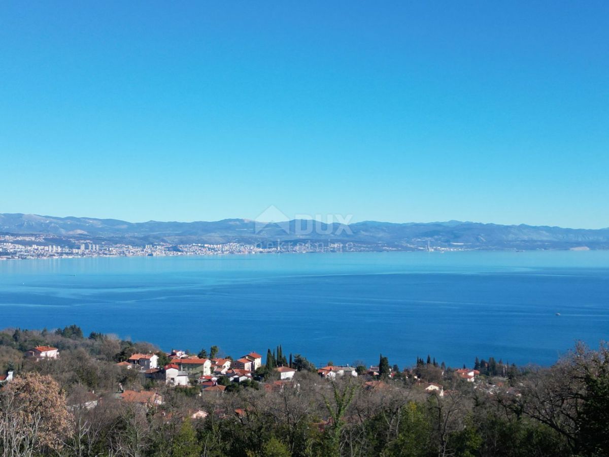 OPATIJA, LOVRAN, IKA - villa 230 m2 con vista panoramica sul mare e piscina + giardino paesaggistico 930 m2!!! OPPORTUNITÀ!!!