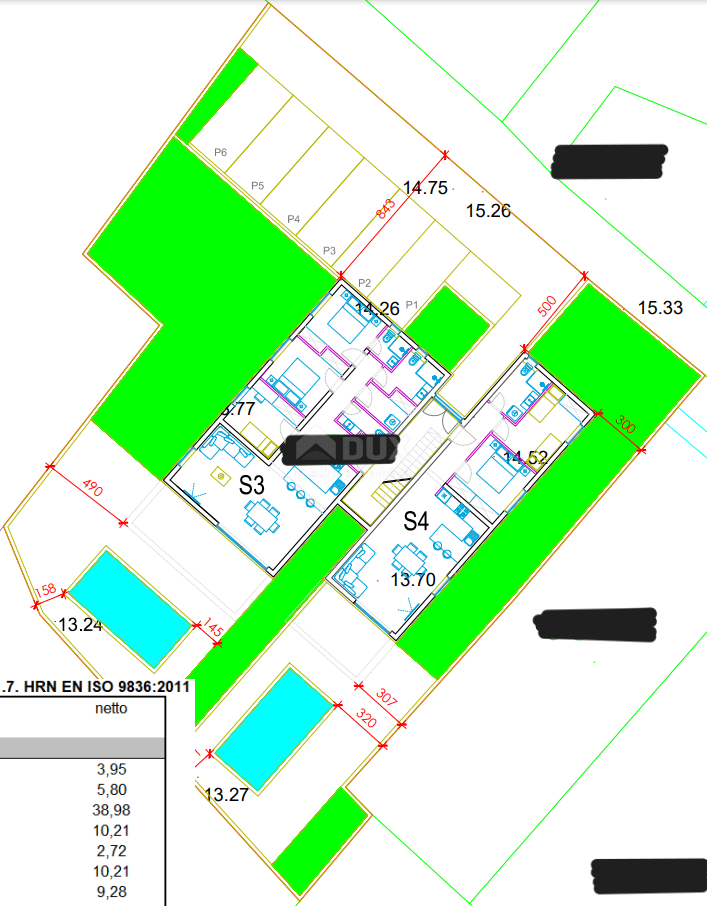 Appartamento Sukošan, 153,09m2