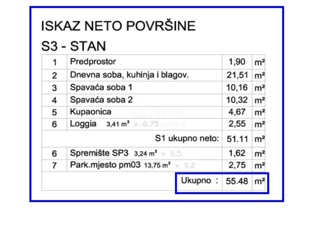 ISTRIA, POLA - Appartamento 55,48 m2!