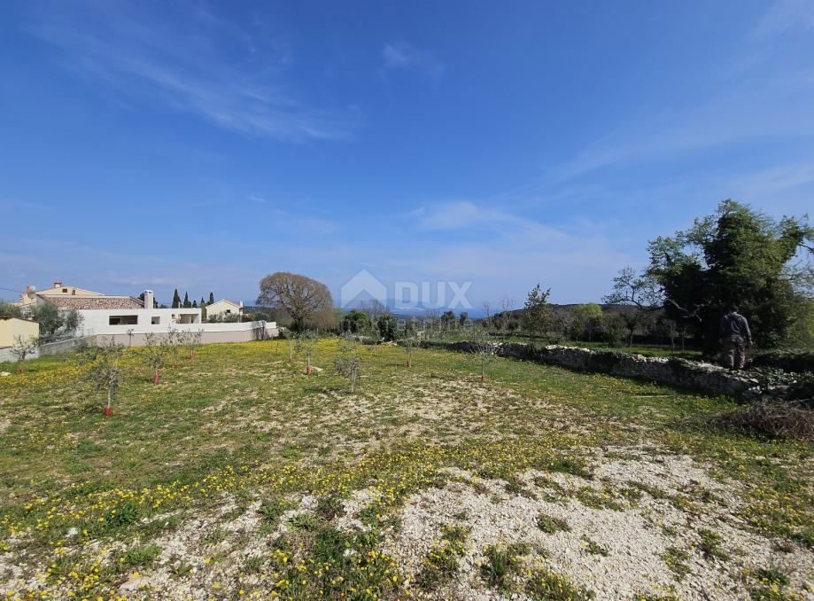 ISTRIA, KAVRAN - Terreno edificabile con permesso di costruire - VISTA MARE!!