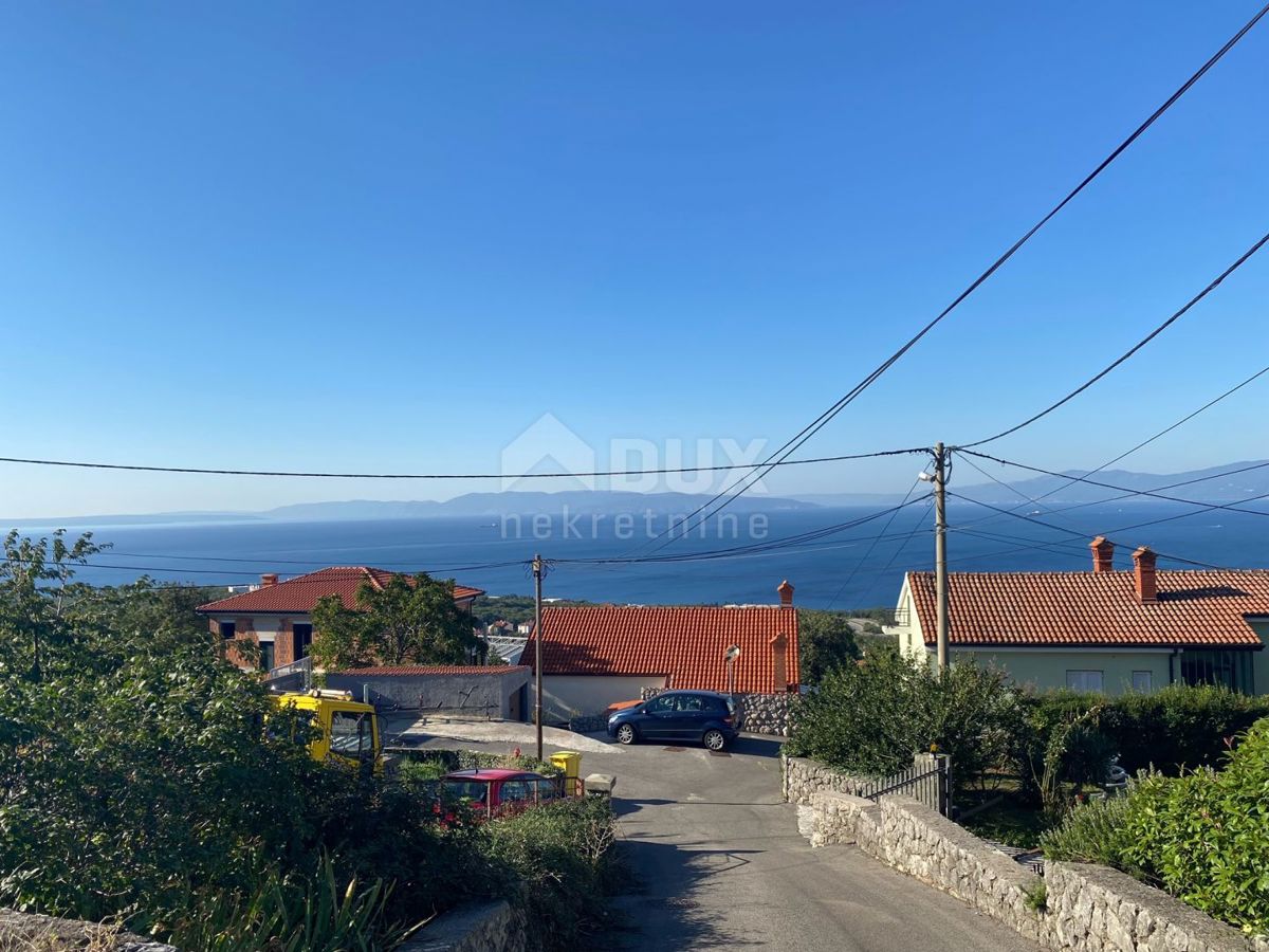 RIJEKA, KOSTRENA - terreno edificabile 1.030 m2 con vista mare per un edificio residenziale - appartamenti / appartamenti / casa familiare / villa! OPPORTUNITÀ!!!