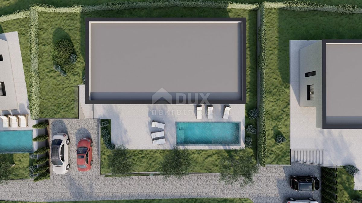 ISTRIA, LABIN - villa esclusiva indipendente - nuova costruzione con piscina!!! OPPORTUNITÀ!!!