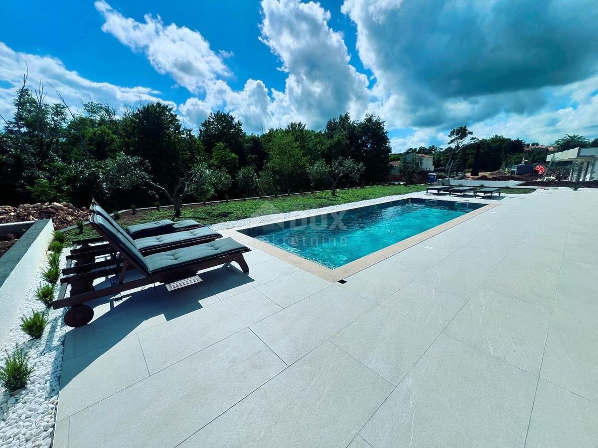 ISTRIA, LABIN - villa esclusiva indipendente - nuova costruzione con piscina!!! OPPORTUNITÀ!!!