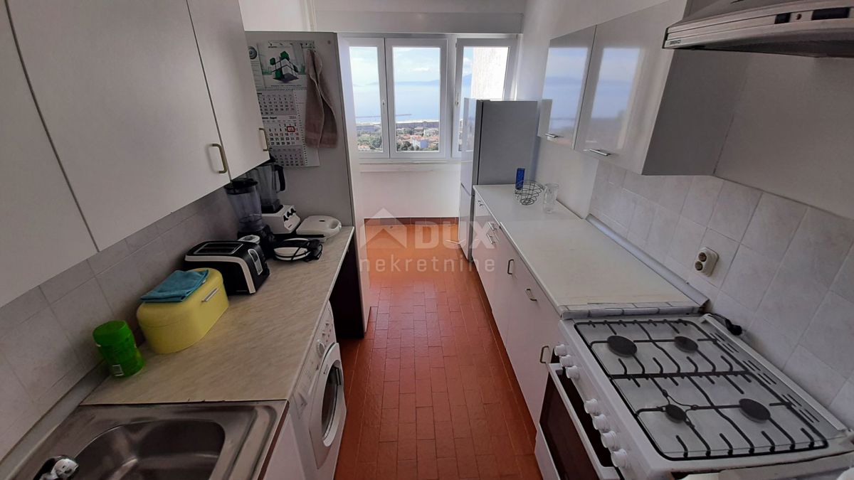 RIJEKA, RASTOČINE - 3 camere da letto + bagno con balcone e vista mare 