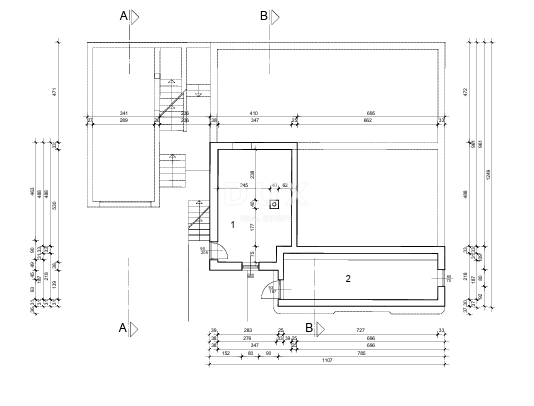 KOSTRENA, RIJEKA - casa indipendente con giardino e vista mare, strada tranquilla, 400 metri dal mare