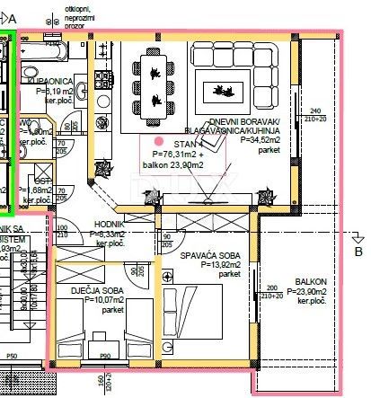 PRIVLAKA, ZADAR - OCCASIONE S4! Trasloco in appartamenti di nuova costruzione