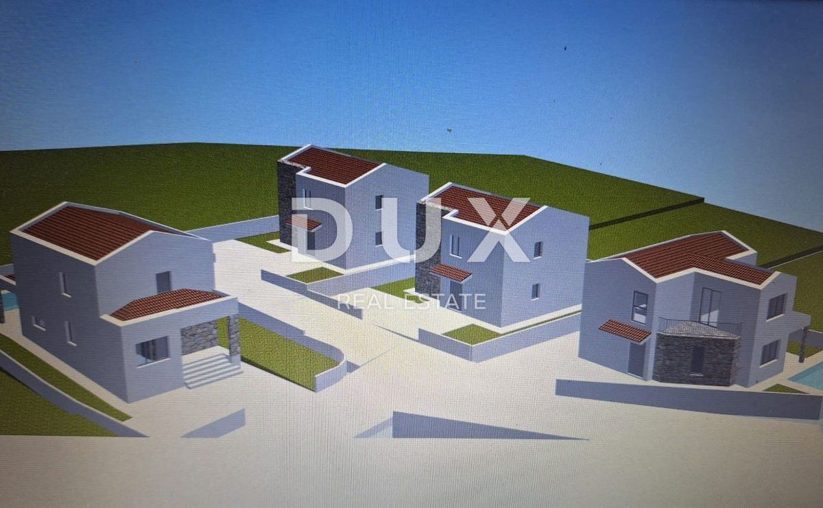 ISTRIA, MARČANA - Terreno edificabile con progetto per la realizzazione di un edificio multipiano con piscina