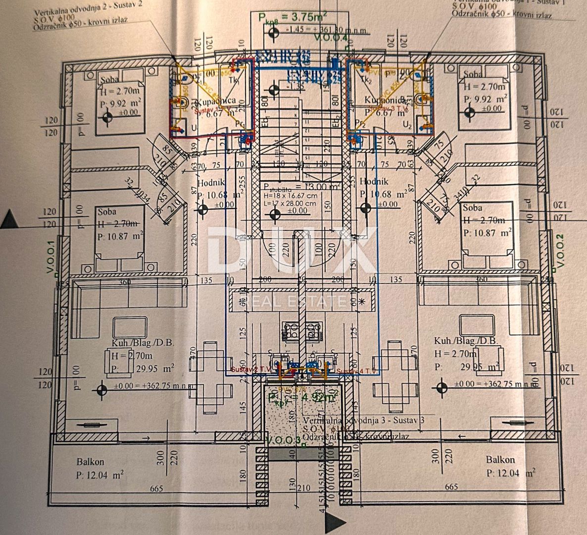 Appartamento Sroki, Viškovo, 92,19m2