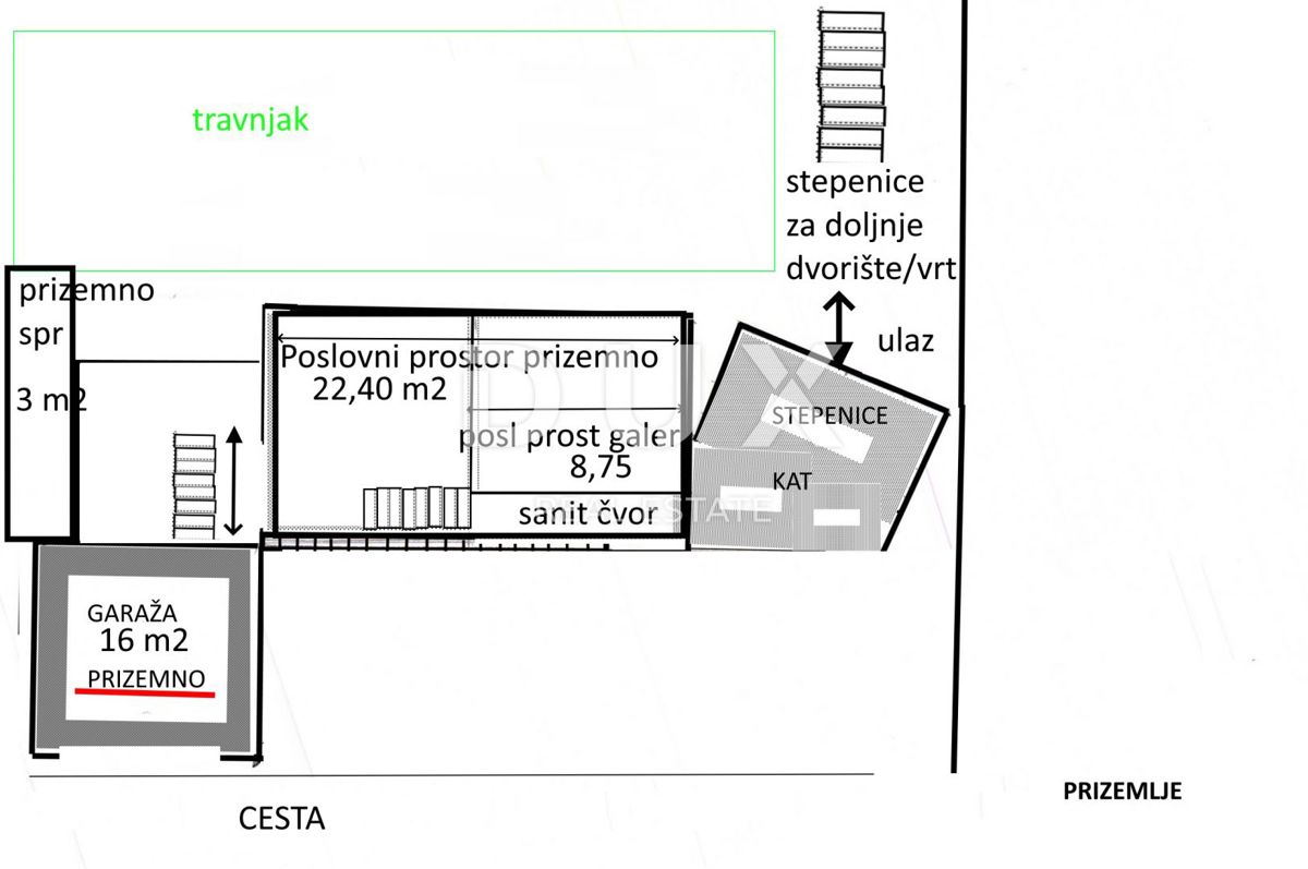 ISTRIA, PULA - Appartamento 120m2 con garage e giardino!