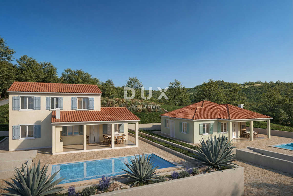 ISTRIA, PIĆAN - Villa moderna con piscina in un villaggio tranquillo