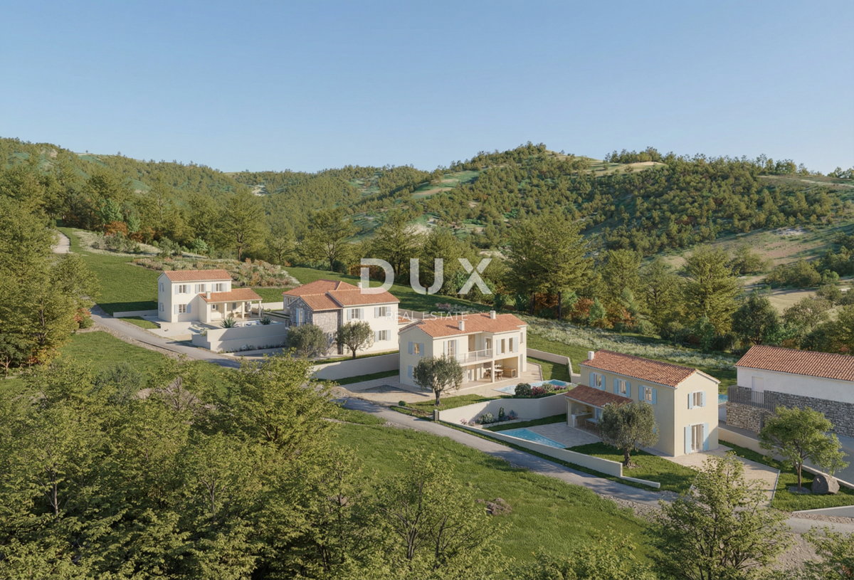 ISTRIA, PIĆAN - Villa moderna con piscina in un villaggio tranquillo