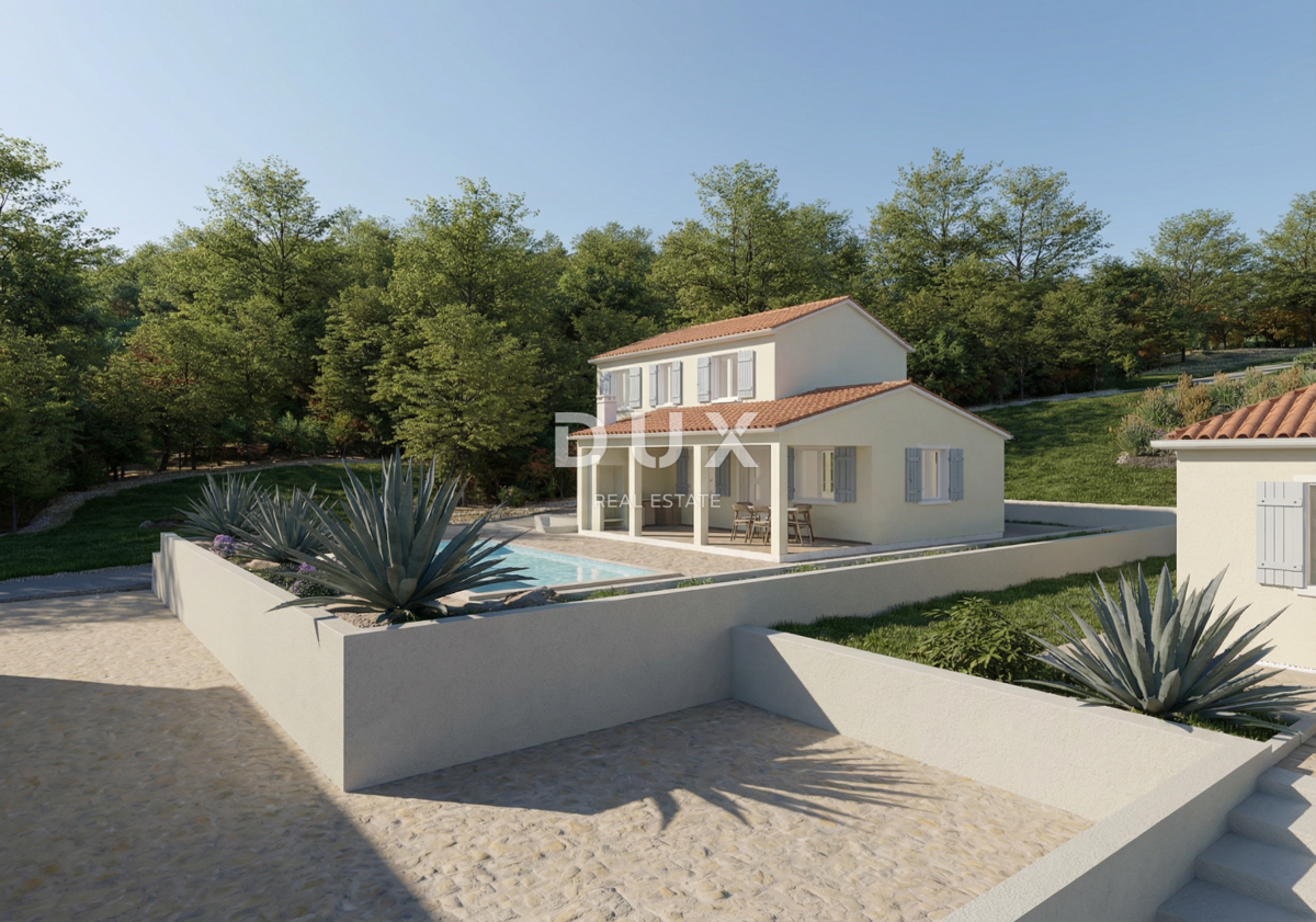 ISTRIA, PIĆAN - Villa moderna con piscina in un villaggio tranquillo