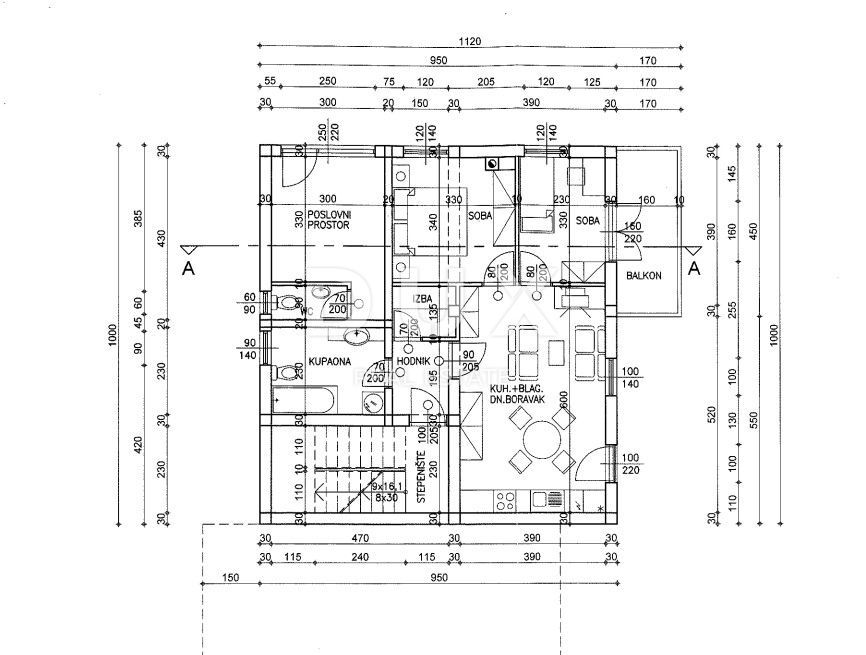 Appartamento Permani, Matulji, 7m2