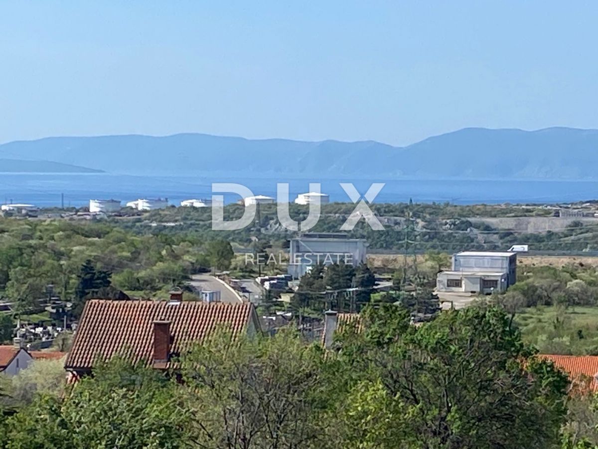 RIJEKA, KRASICA - terreno edificabile 1330m2 con vista mare per un edificio residenziale - appartamenti / appartamenti / casa familiare / villa! OPPORTUNITÀ!!! 