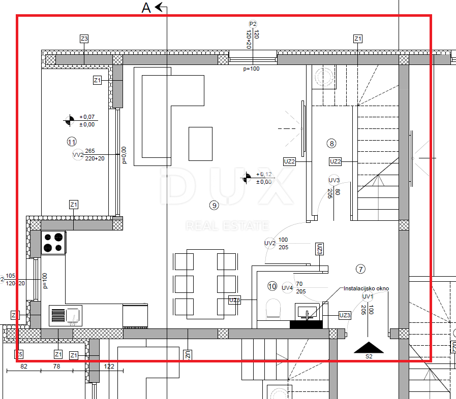 VODICE - Bellissimo appartamento duplex S2 in posizione tranquilla