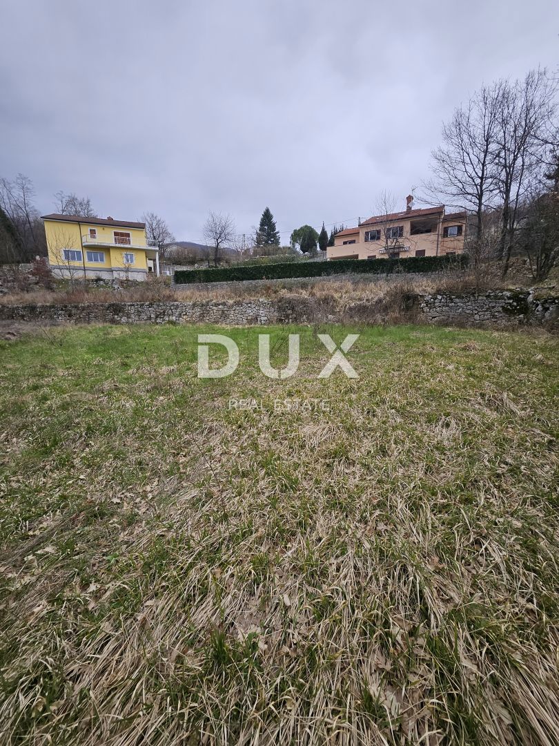 OPATIJA, VEPRINAC - terreno edificabile 1255m2 con vista mare per un edificio residenziale - appartamenti / casa di famiglia / casa in affitto con piscina 