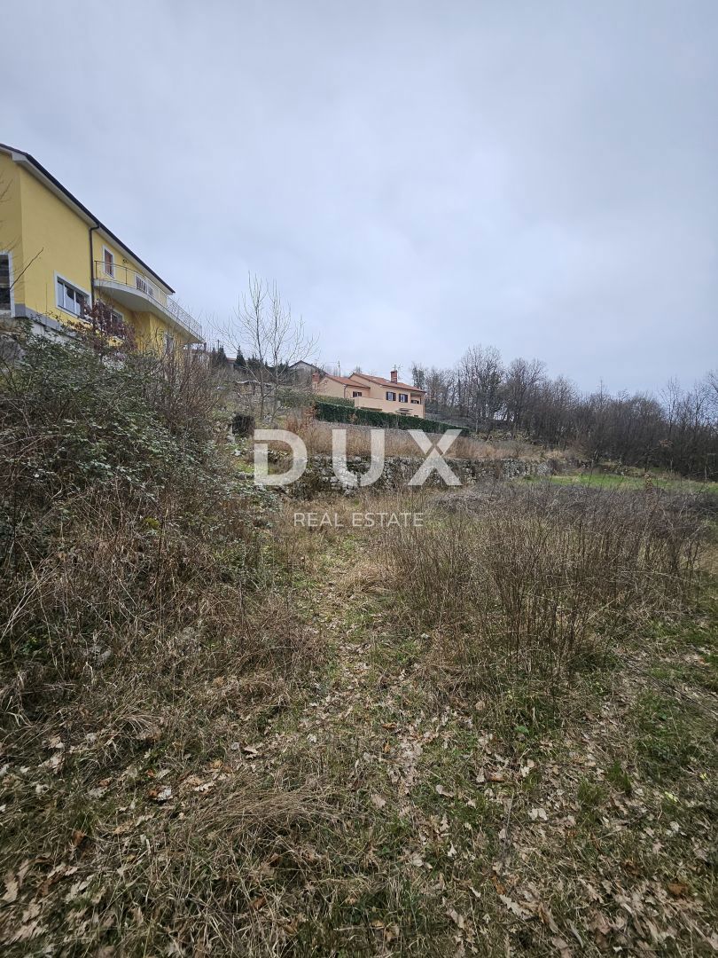 OPATIJA, VEPRINAC - terreno edificabile 1255m2 con vista mare per un edificio residenziale - appartamenti / casa di famiglia / casa in affitto con piscina 