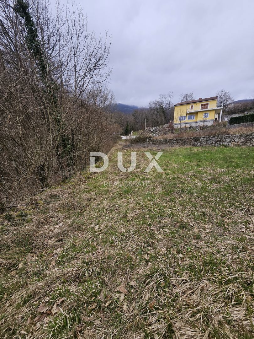 OPATIJA, VEPRINAC - terreno edificabile 1255m2 con vista mare per un edificio residenziale - appartamenti / casa di famiglia / casa in affitto con piscina 