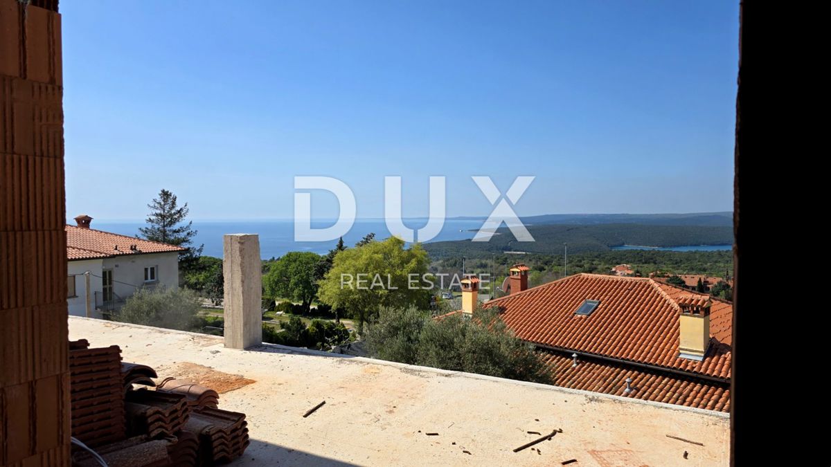 ISTRIA, RABAC - Casa mediterranea con piscina e vista panoramica sul mare