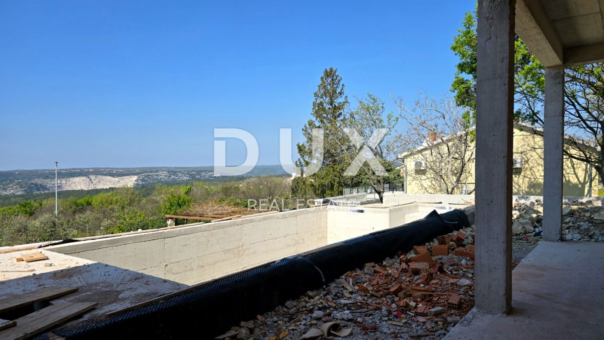 ISTRIA, RABAC - Casa mediterranea con piscina e vista panoramica sul mare