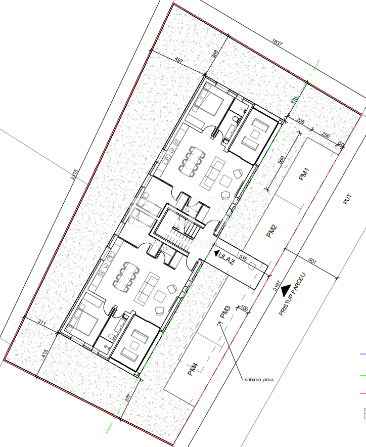 ZADAR, PRIVLAKA - Moderno appartamento con giardino! Nuova costruzione! S2