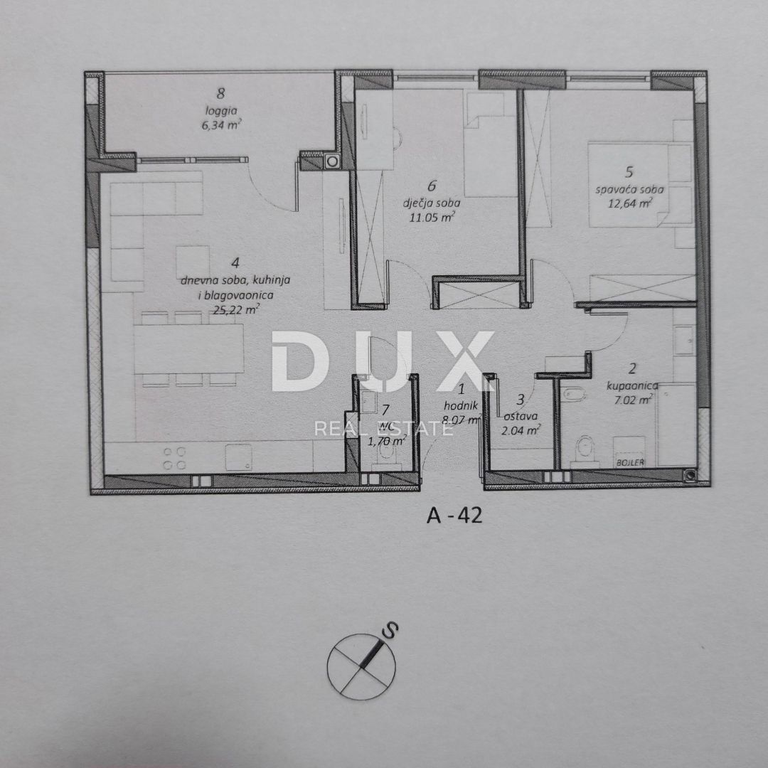 ZARA, CASE ROSSE - Appartamento 80,6m² - Nuova costruzione!