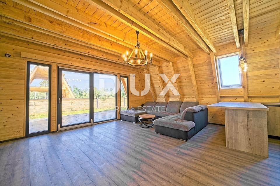 KARLOVAC, BROĐANI - Oasi di pace in legno lungo il fiume Kupa - ideale per vivere o per investimenti turistici 