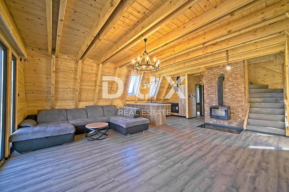 KARLOVAC, BROĐANI - Oasi di pace in legno lungo il fiume Kupa - ideale per vivere o per investimenti turistici 