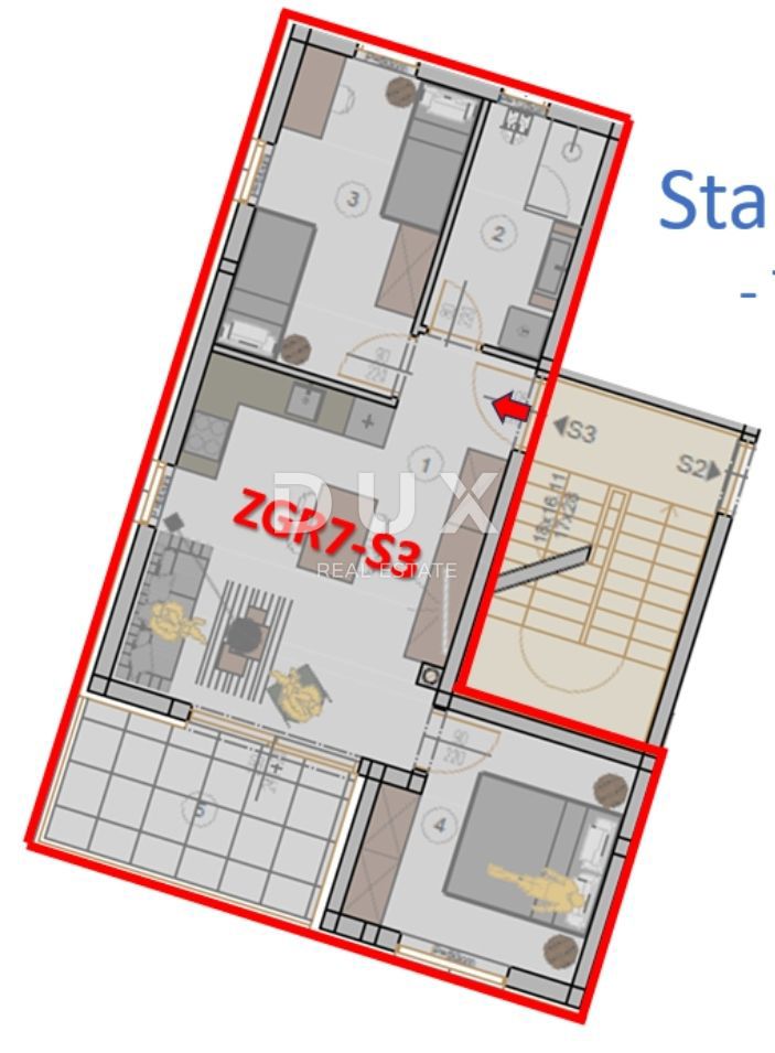ISTRIA, POLA - Appartamento 59,09 m2 vicino al mare!