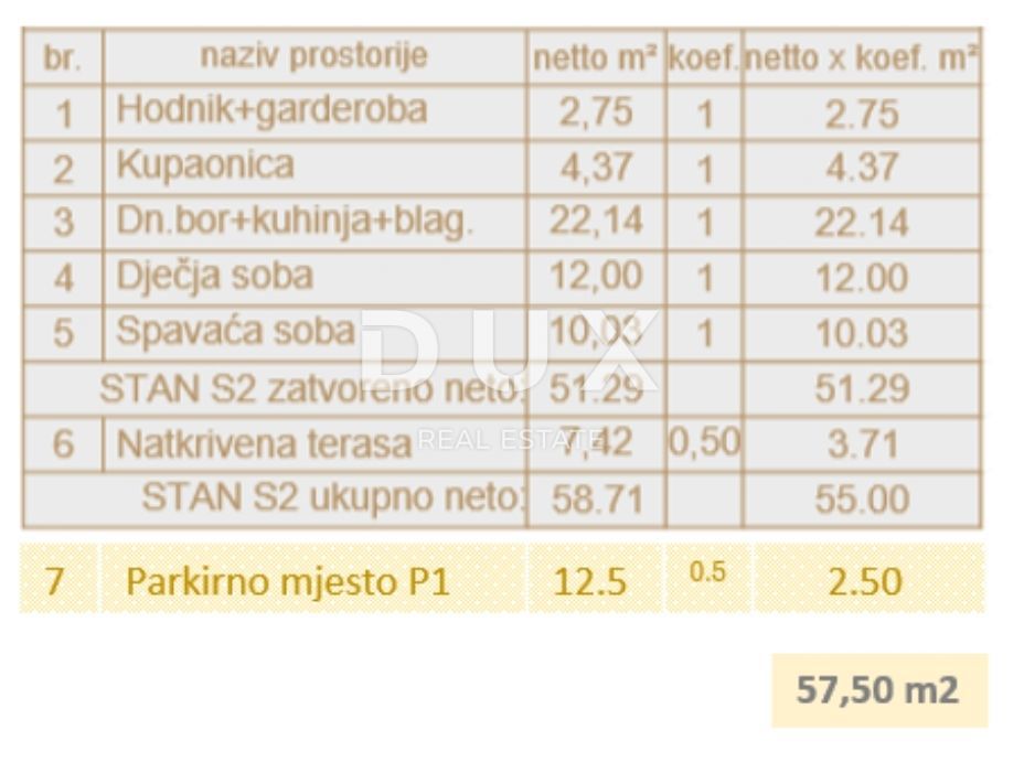 ISTRIA, POLA - Appartamento 57,50m2, vicino al mare