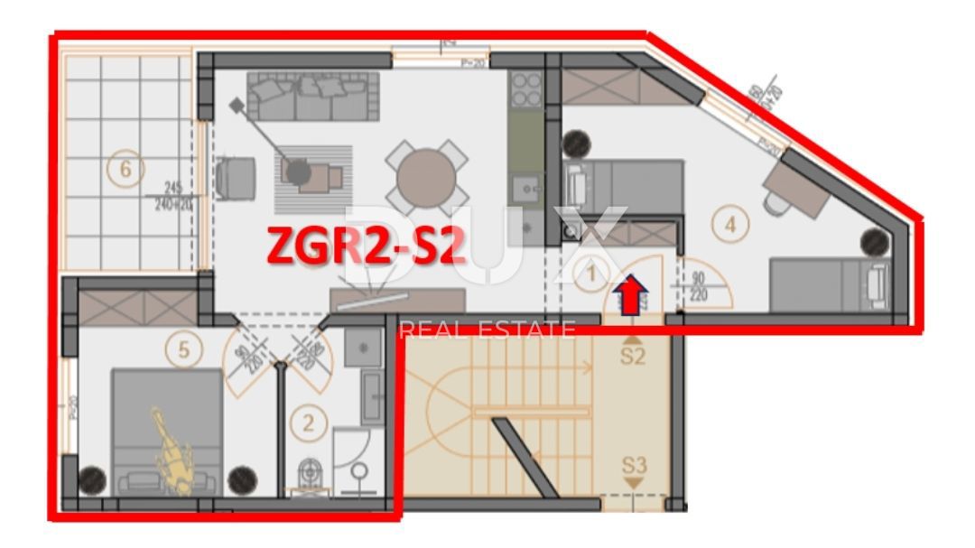 ISTRIA, POLA - Appartamento 57,50m2, vicino al mare