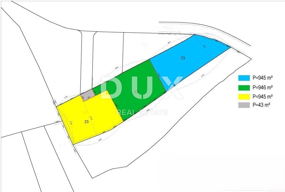 ISTRIA, KANFANAR - Terreno edificabile Z1